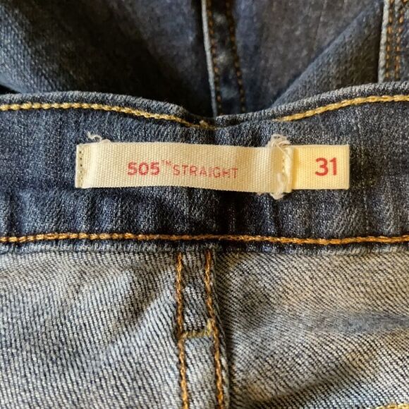 Levi's Patchwork Upcycled Cutoff Shorts W31 - Picture 14 of 16